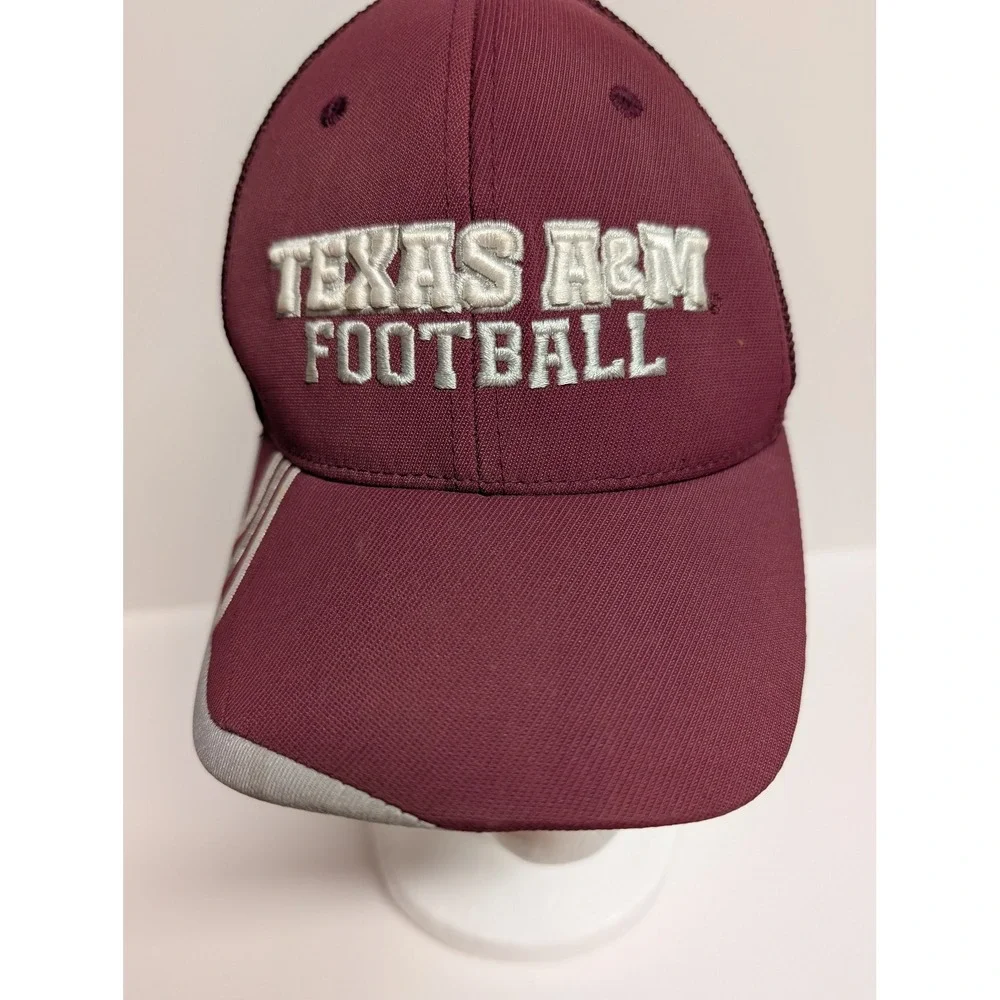 Texas A&M Aggies Hat Cap Snap Back Youth NCAA Football Trucker Adidas